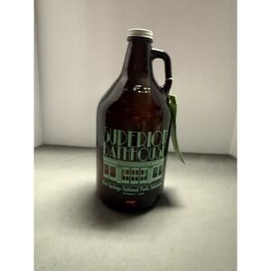 Superior Bathhouse Jug  Hot Springs National Park, Arkansas 1/2 Gallon w Tag.